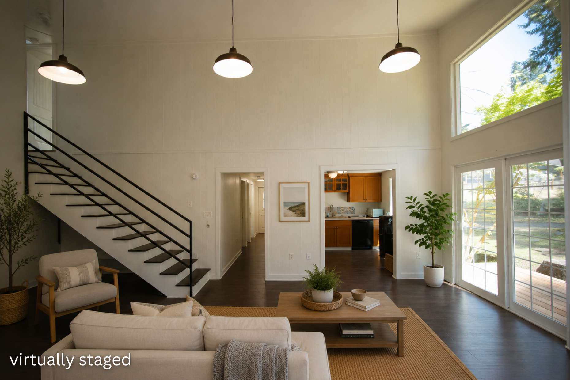 Living Room to Kitchen